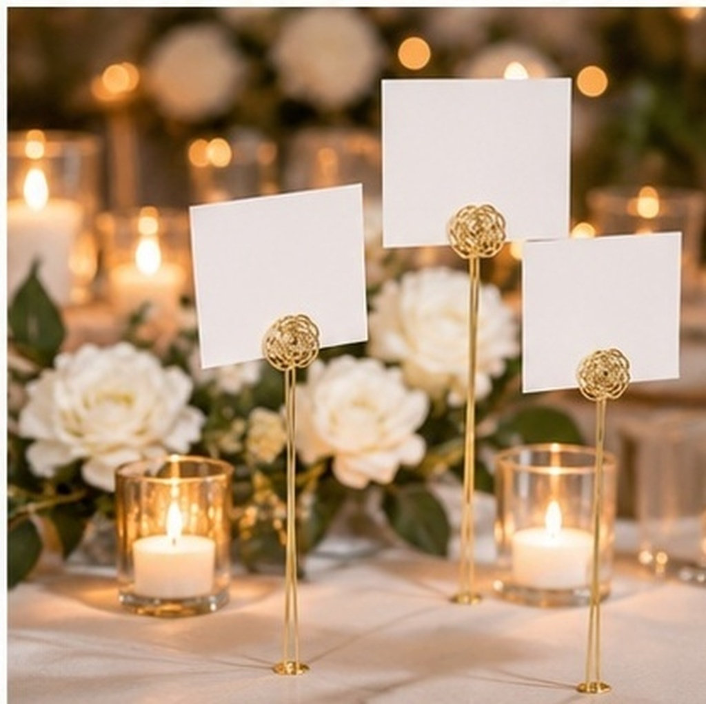 30 sztuk eleganckich, złotych, – Table Number Gold recenzja i cena
