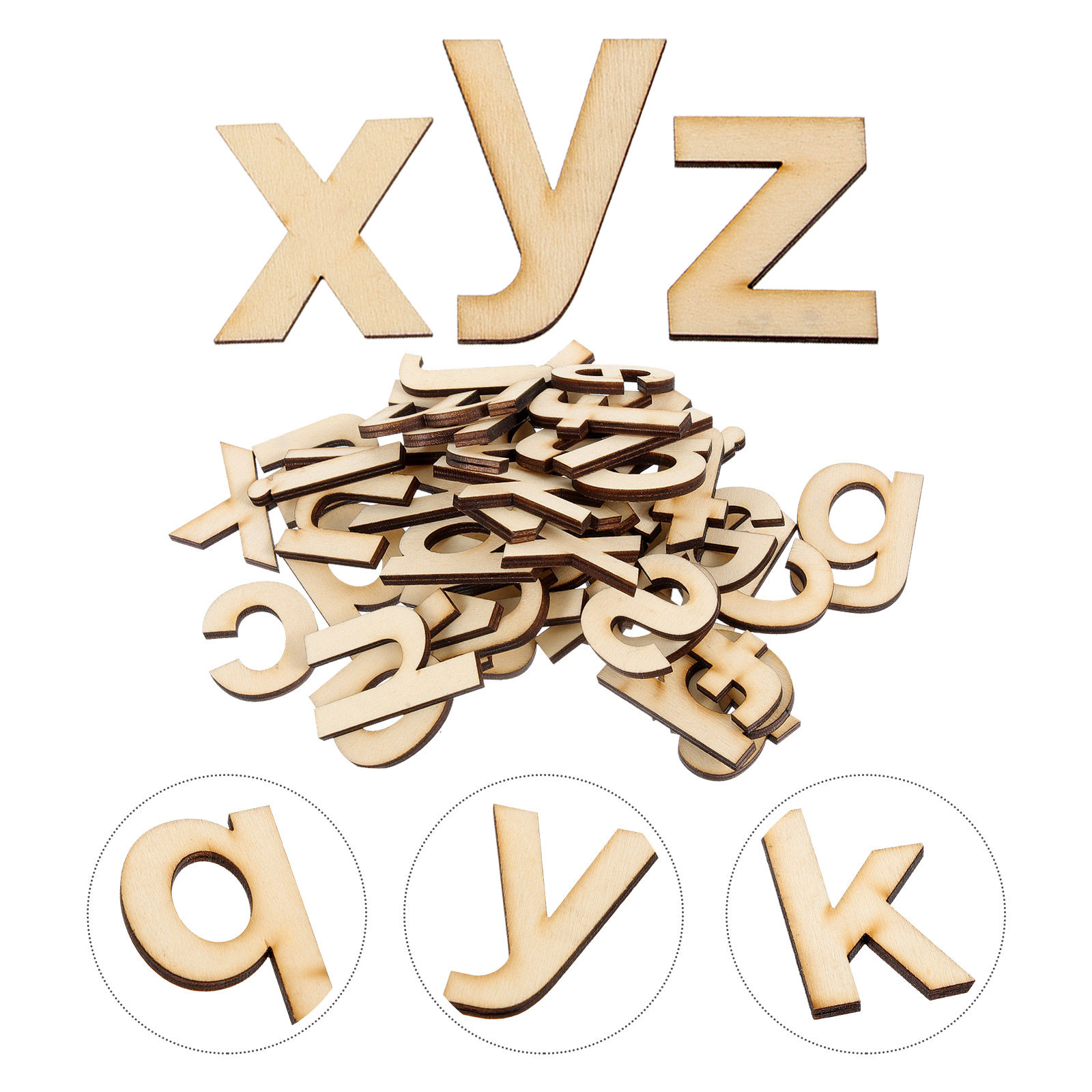 1 zestaw pustych drewnianych e – Wedding Decor Supply Store recenzja i cena