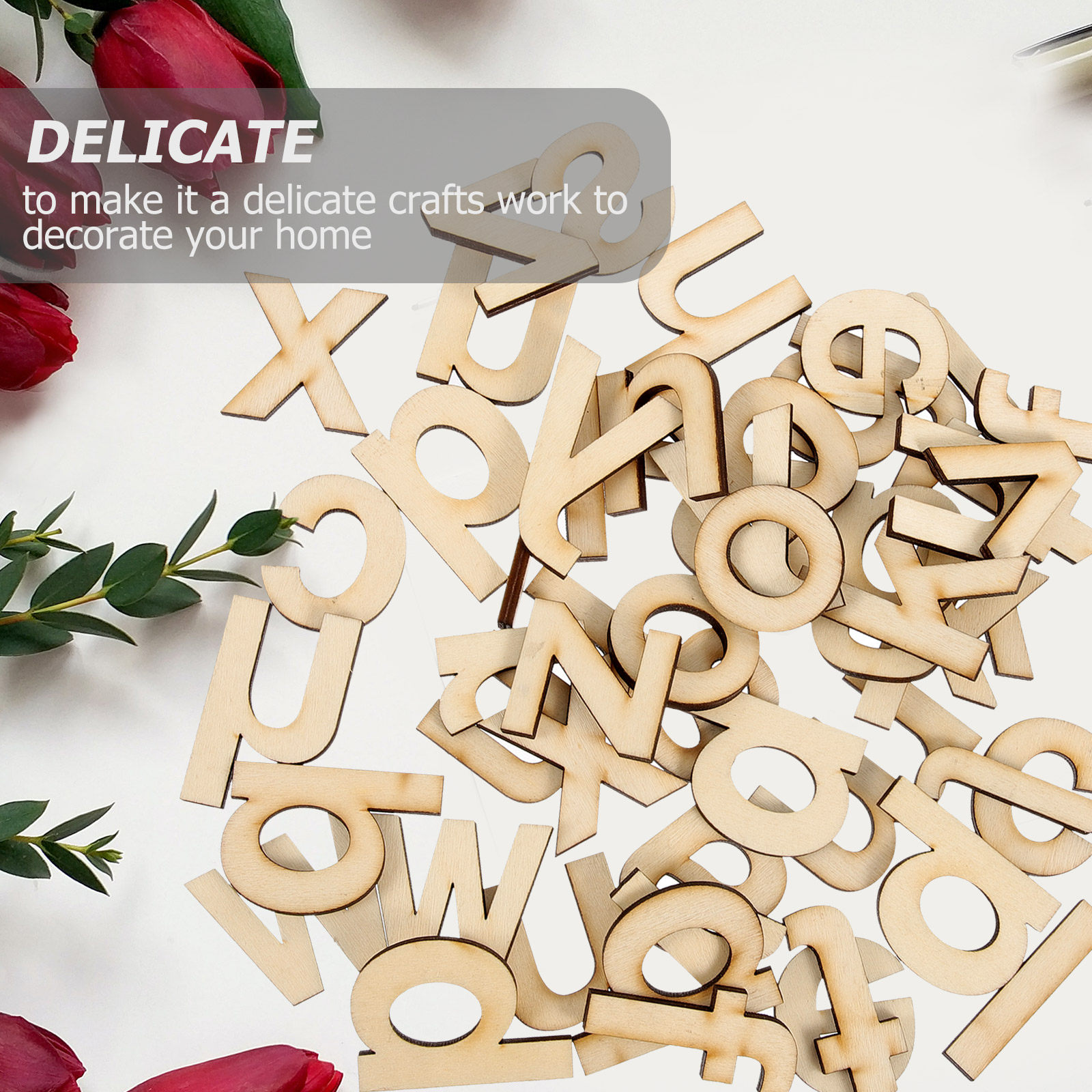 1 zestaw pustych drewnianych e – Wedding Decor Supply Store recenzja i cena