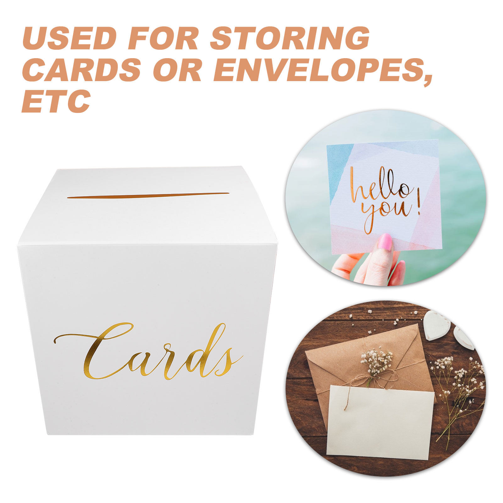 1 zestaw: pudełko na kartki śl – Wedding Card Box recenzja i cena